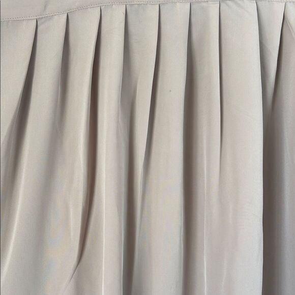 Vintage Jean de Pierre Tan Long Sleeve Pleated Blouse Size 10 NWT Deadstock 1980 - Picture 9 of 9